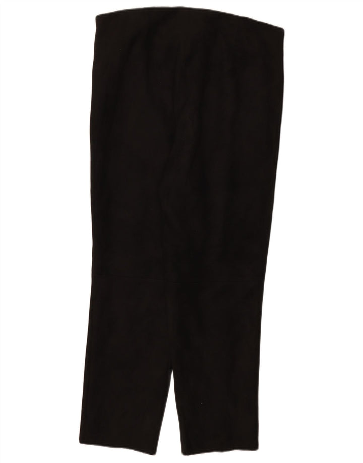 Pantaloni corti slim da donna Zara 2XL W34 L26 poliestere nero