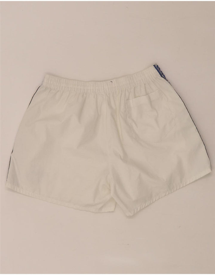 Pantaloncini sportivi Asics da uomo con grafica grafica color block bianco medio