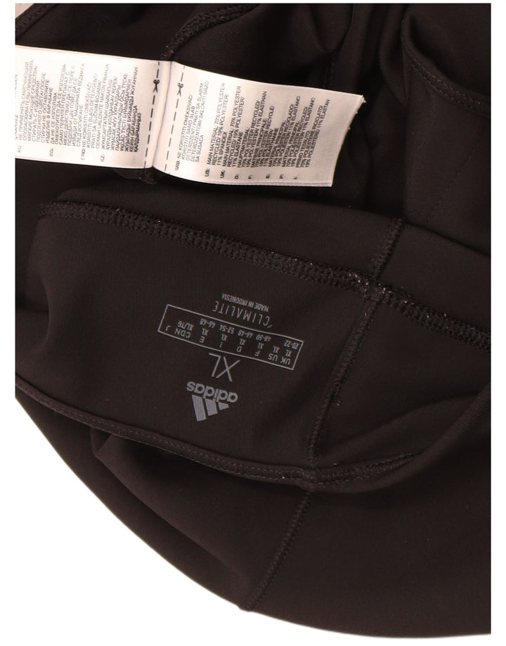 Leggings Adidas Climalite Capri da donna UK 18 XL poliestere nero