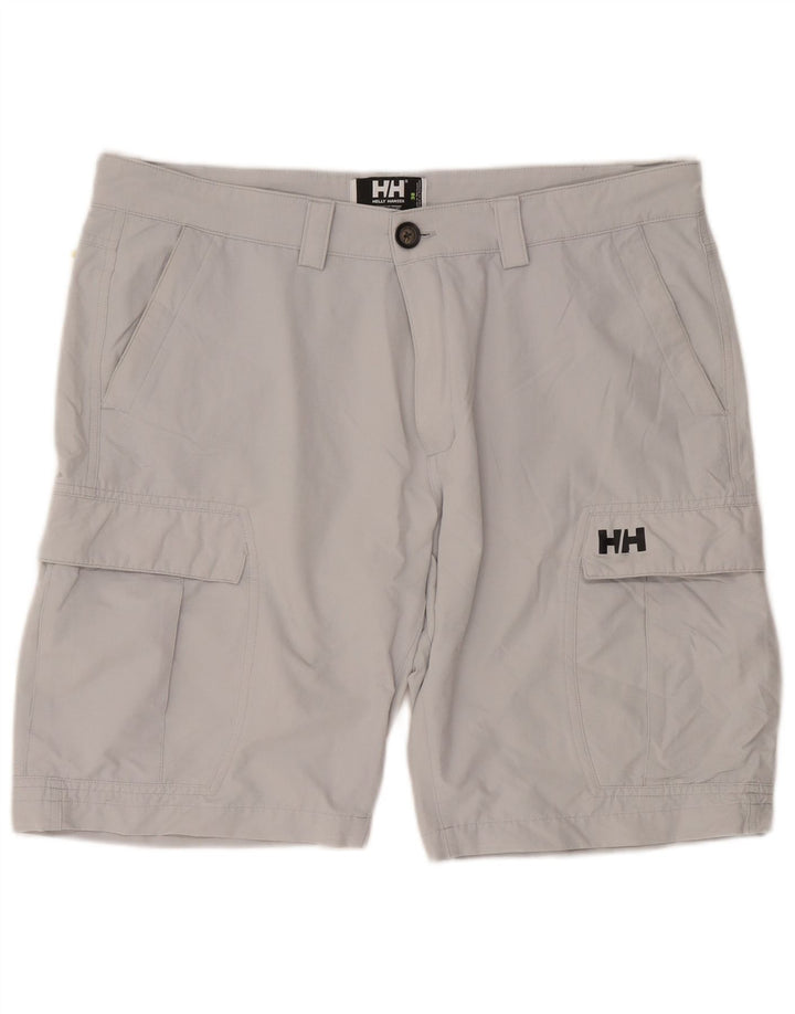 HELLY HANSEN Mens Cargo Shorts W38 XL  Grey Polyamide