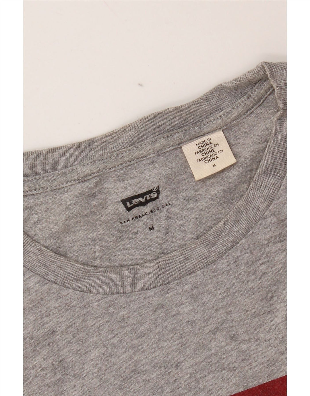 T-shirt grafica da uomo Levi's Top grigio medio