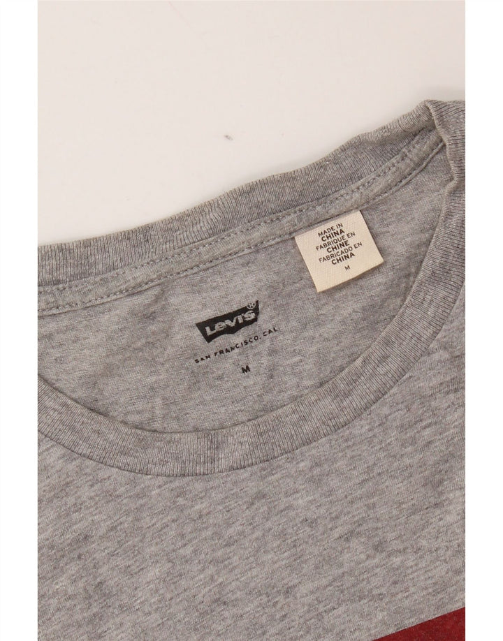 T-shirt grafica da uomo Levi's Top grigio medio