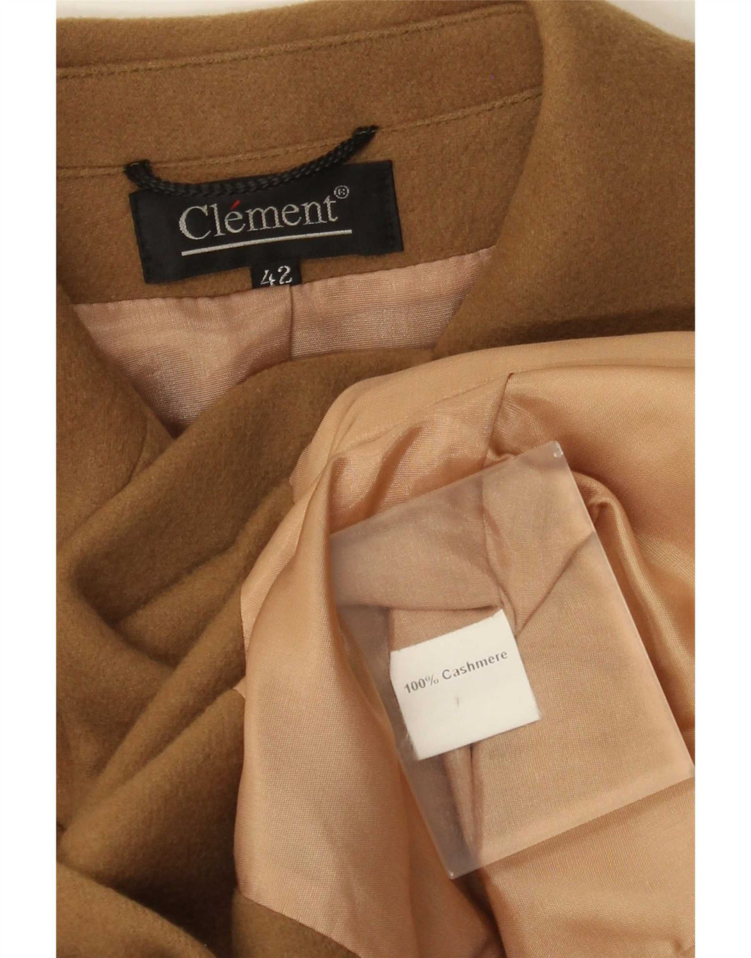 Giacca blazer a 3 bottoni da donna Clement IT 42 Cashmere beige medio