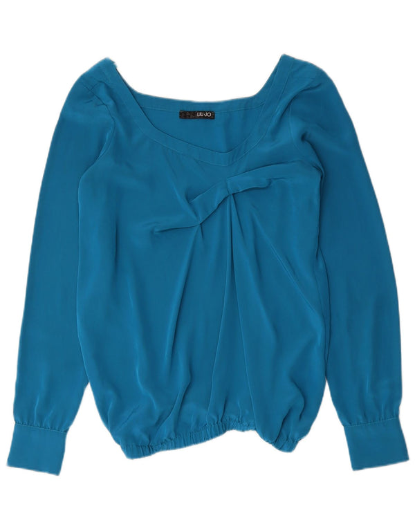 Camicetta a maniche lunghe da donna Liu Jo IT 42 Blu medio Poliestere