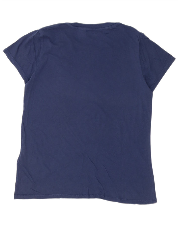 T-shirt grafica da uomo Levi's Top in cotone blu navy medio