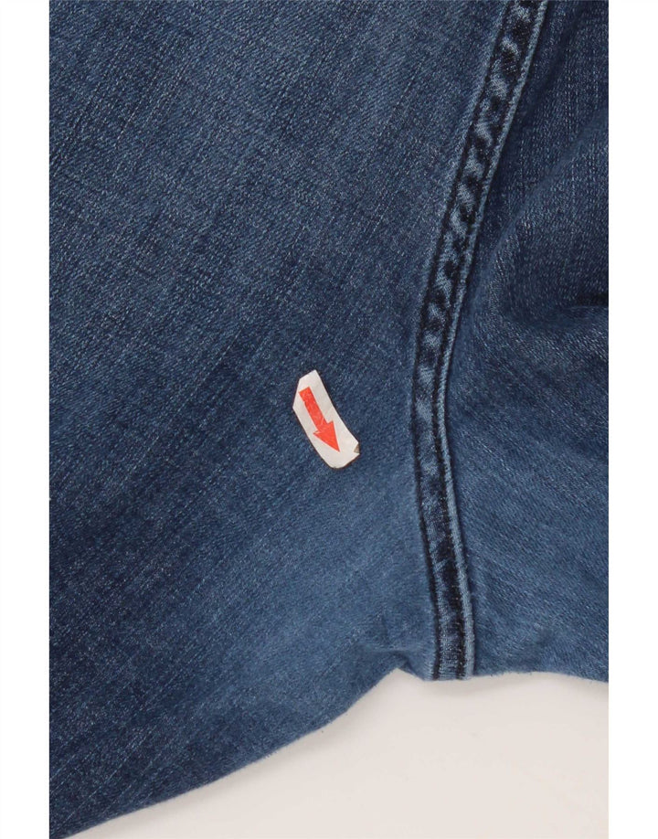 Jeans dritti da uomo Hugo Boss W48 L34 cotone blu