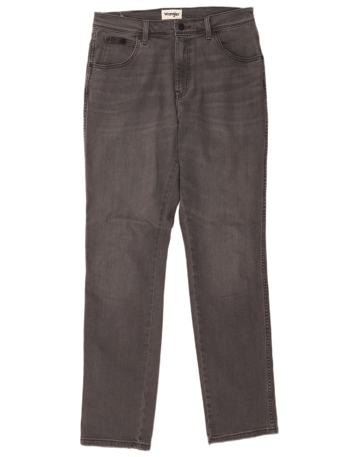 Jeans Wrangler Texas Slim da uomo W32 L34 cotone grigio