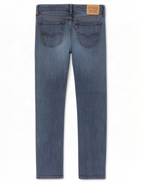 Jeans Levi's Uomo 510 Skinny Distressed W34 L34 Cotone Blu