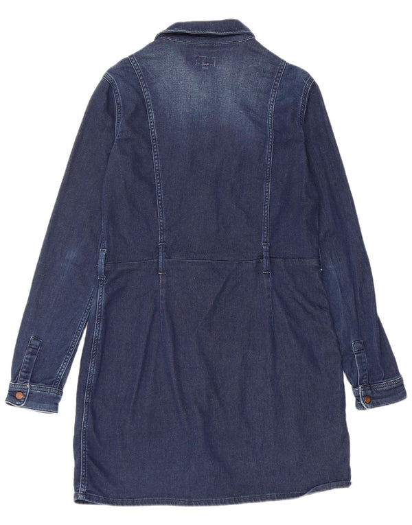 Abito camicia da donna PEPE Jeans UK 18 XL cotone blu