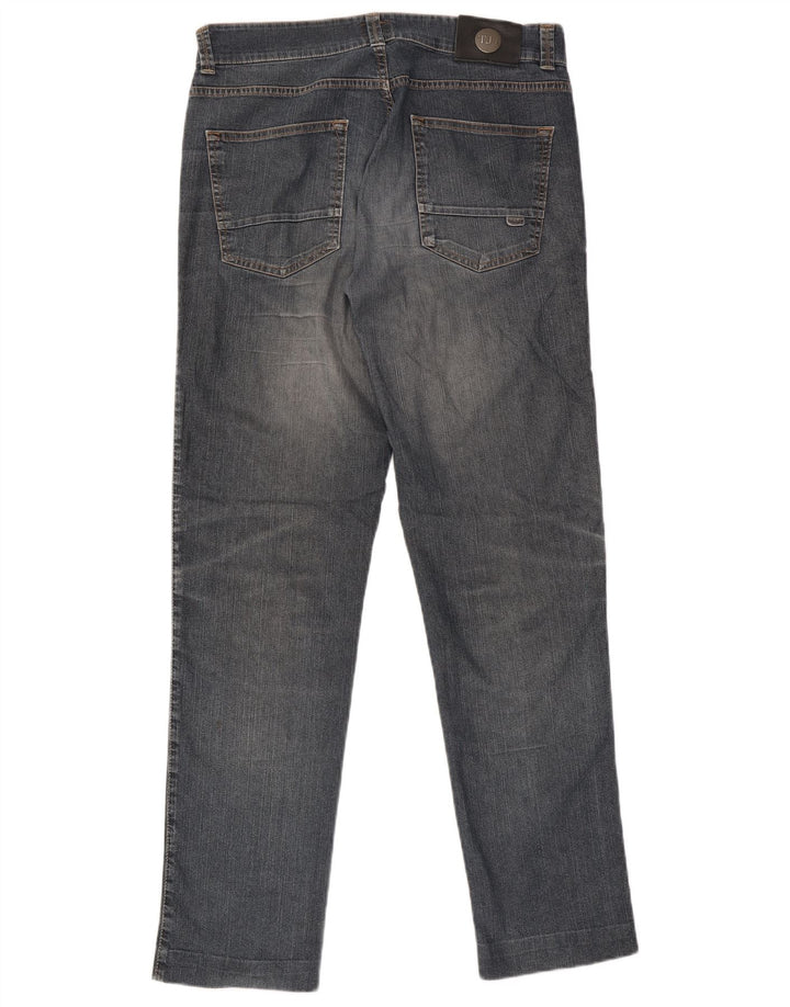 Jeans Slim Uomo Trussardi W32 L32 Blu Cotone