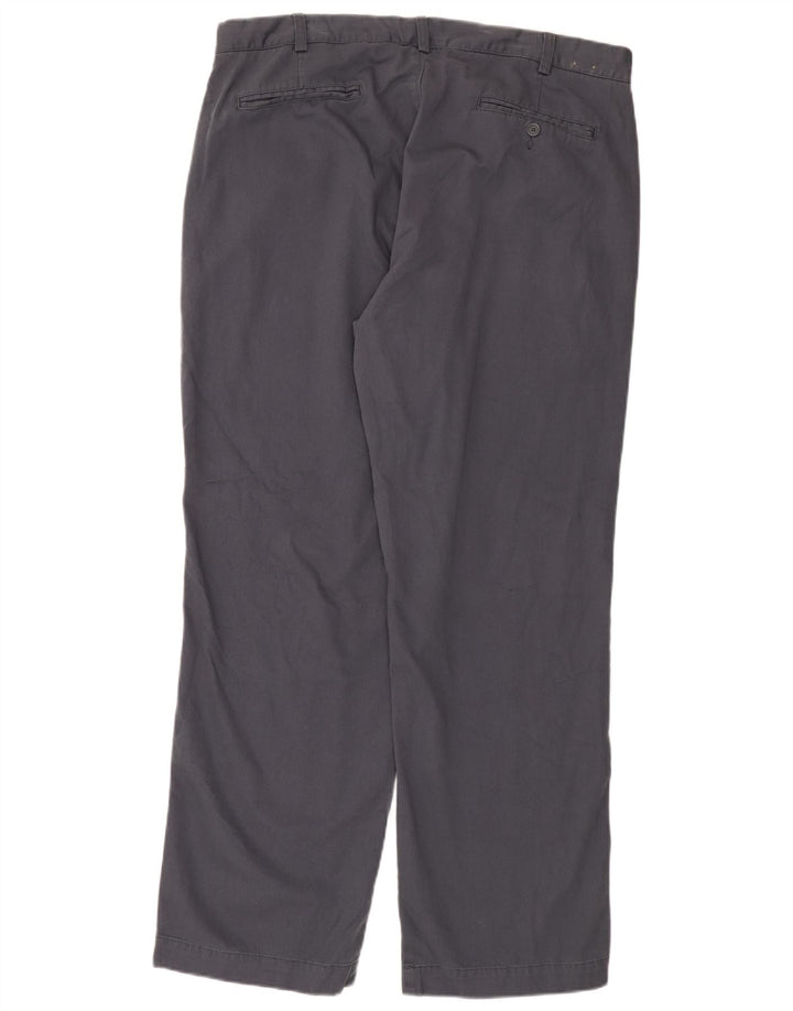 Pantaloni chino dritti da uomo J. CREW W38 L32 cotone grigio