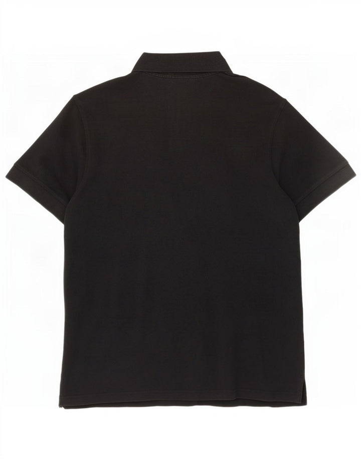 Polo Hugo Boss da uomo vestibilità regolare XL in cotone nero