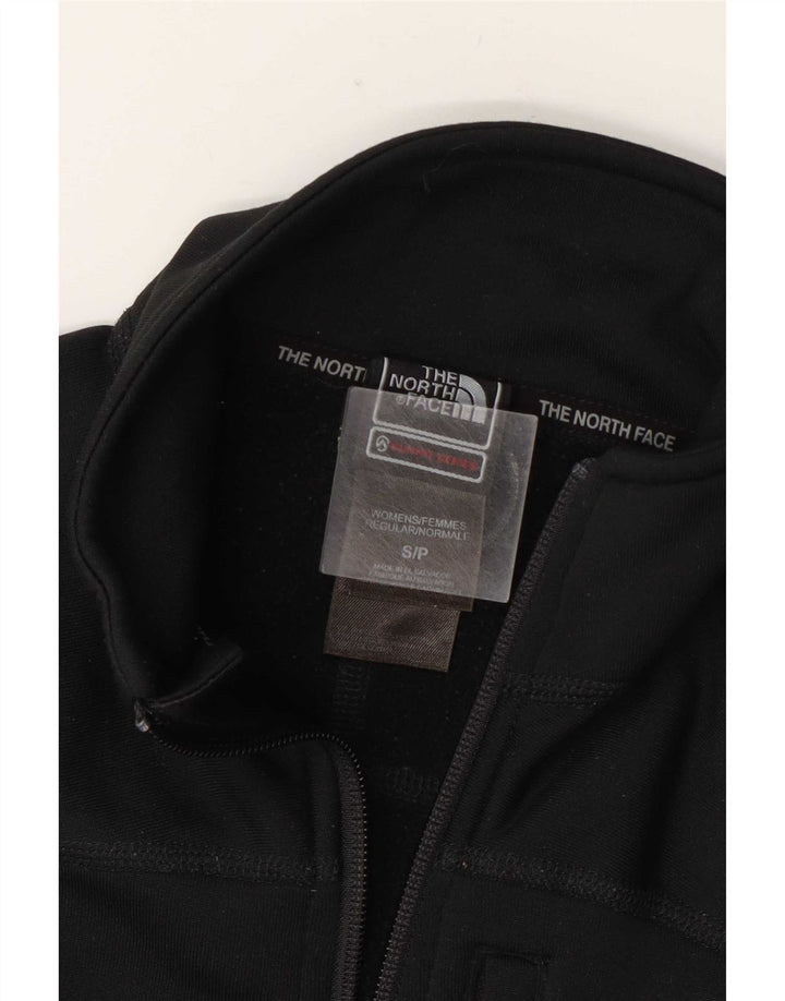 Top da tuta pullover con zip e collo da donna The North Face UK 10 Small Nero
