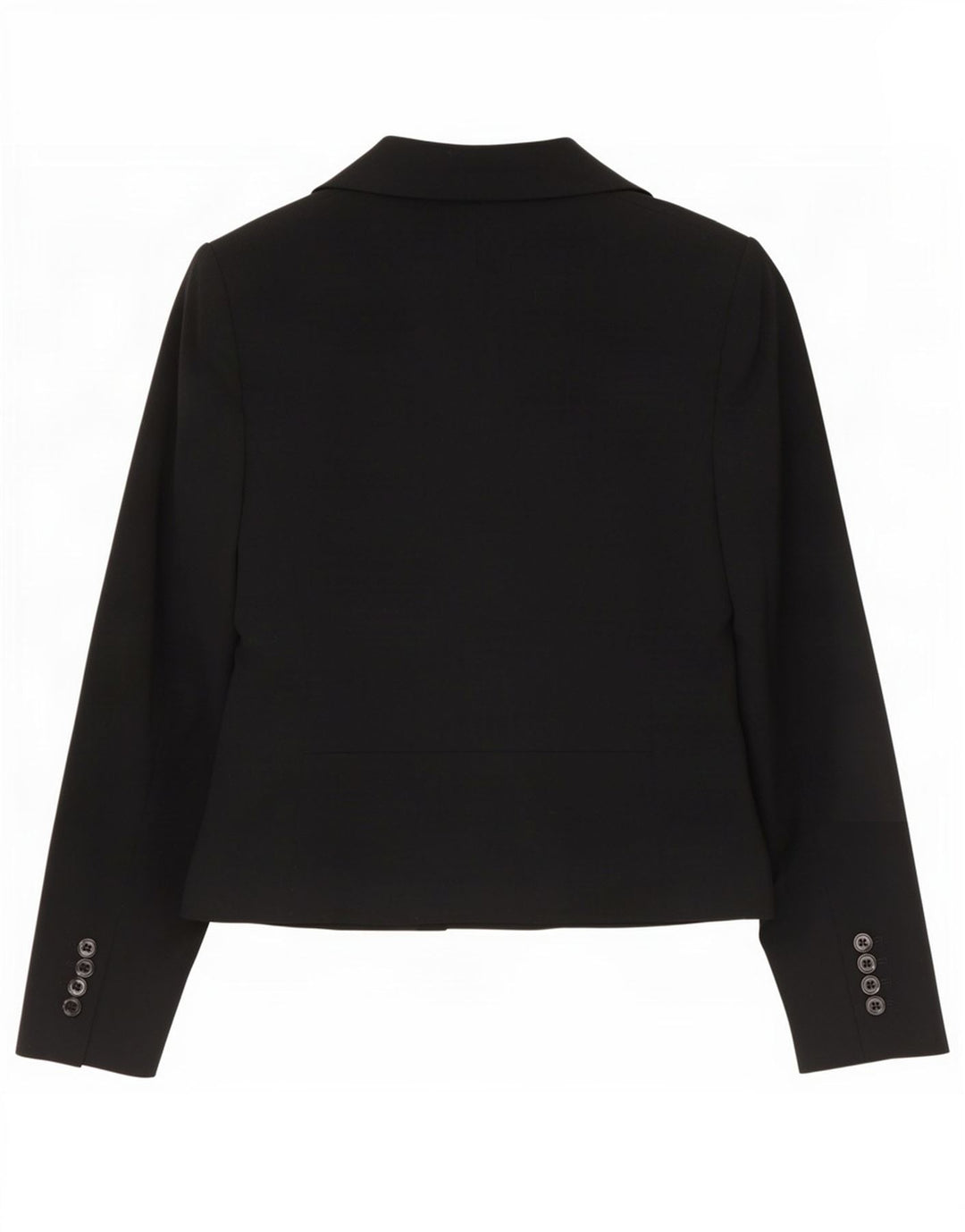 Giacca blazer a 2 bottoni da donna Marks & Spencer UK 6 XS poliestere nero