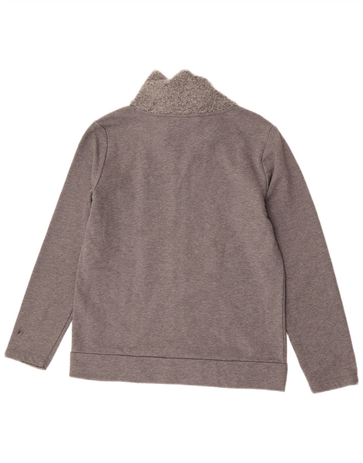 Giacca sportiva da donna con grafica Champion UK 14 Cotone grigio medio