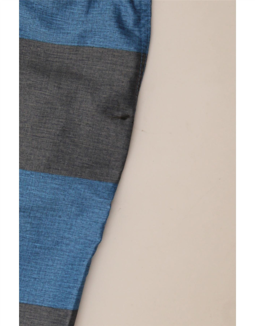 Pantaloncini chino da uomo Hurley W33 poliestere a righe blu medio