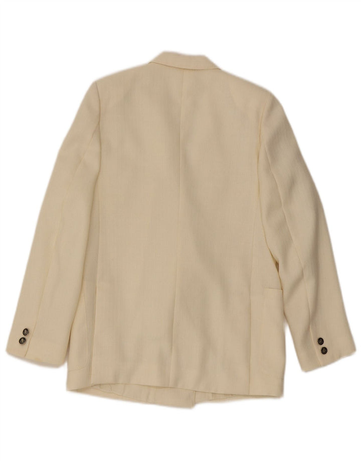 Giacca blazer doppiopetto da donna Cody IT 40 piccola bianco sporco