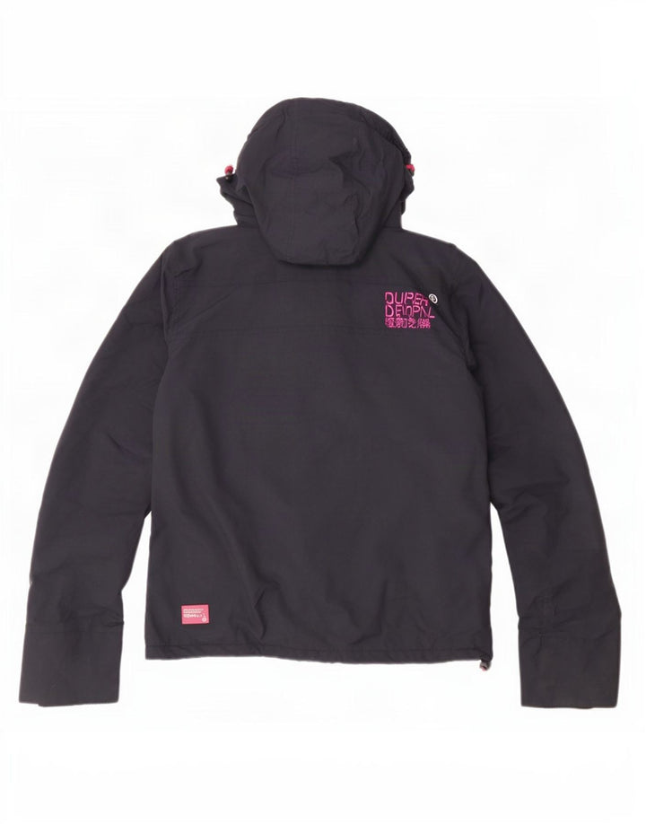 Giacca a vento da donna Superdry Windcheater UK 12 medio blu navy