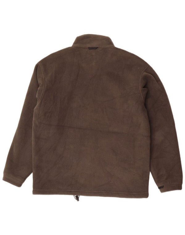 Giacca in pile foderata da uomo Jack Wolfskin UK 34 Small Poliestere grigio