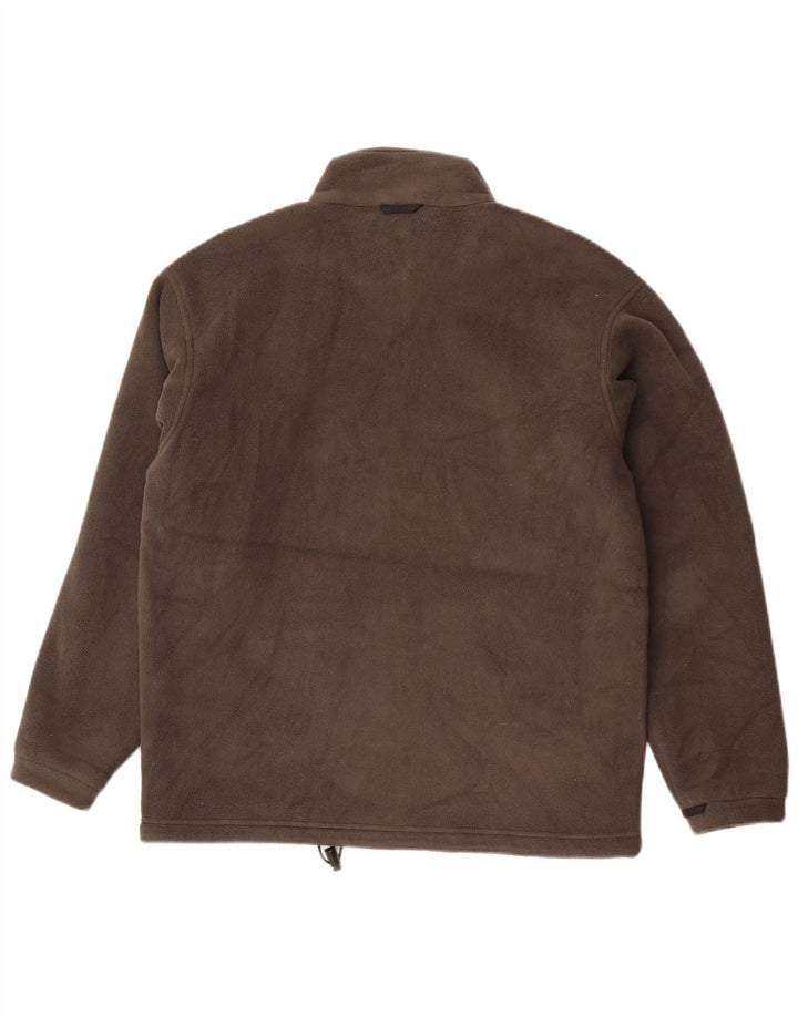 Giacca in pile foderata da uomo Jack Wolfskin UK 34 Small Poliestere grigio