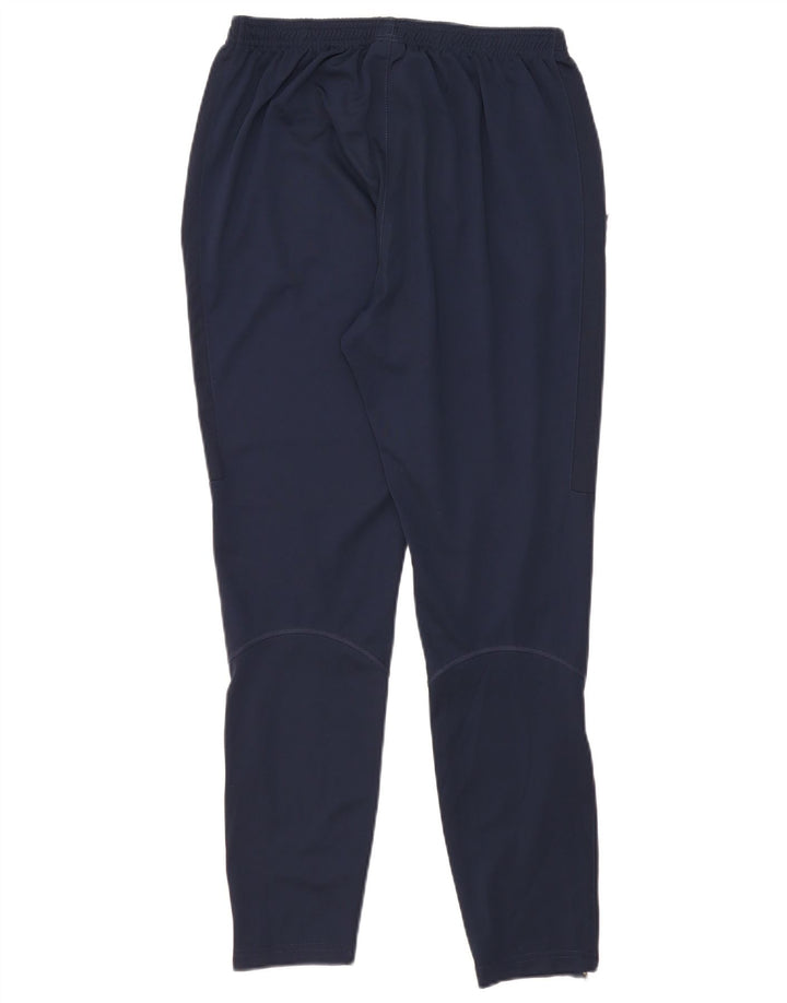 Pantaloni Tuta Nike Uomo Dri Fit Taglia Media Blu Navy Poliestere