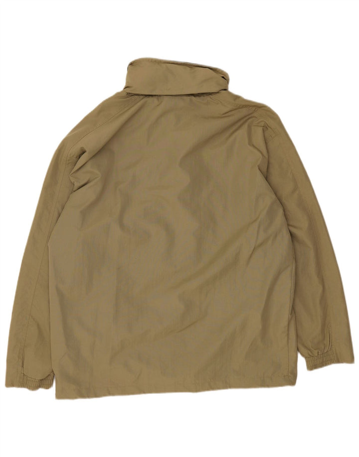 Giacca antipioggia con cappuccio da uomo Diadora UK 36 Small Khaki Poliammide