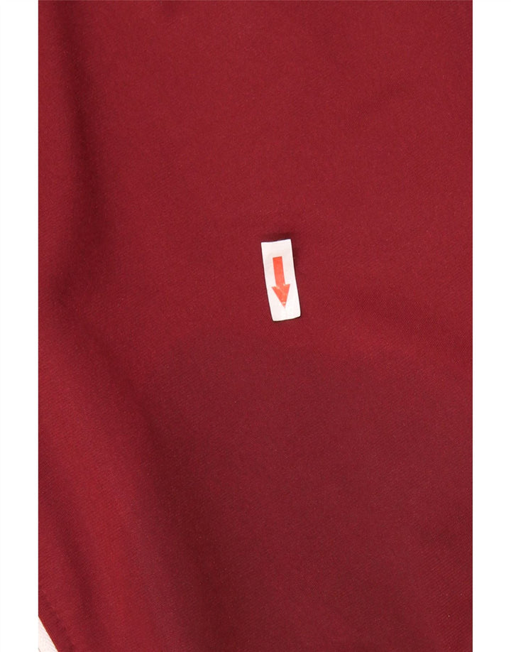 Giacca da tuta grafica da uomo UMBRO XL poliestere bordeaux