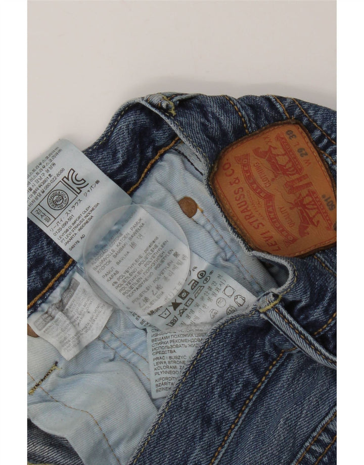 Levi's Uomo 501 Jeans dritti W29 L30 Cotone Blu