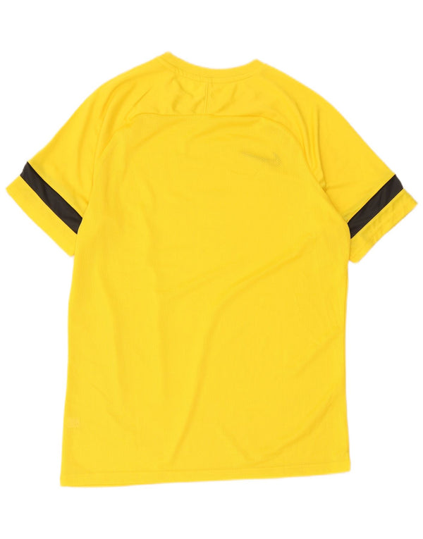 T-shirt Nike Dri Fit da uomo, grande, color block giallo
