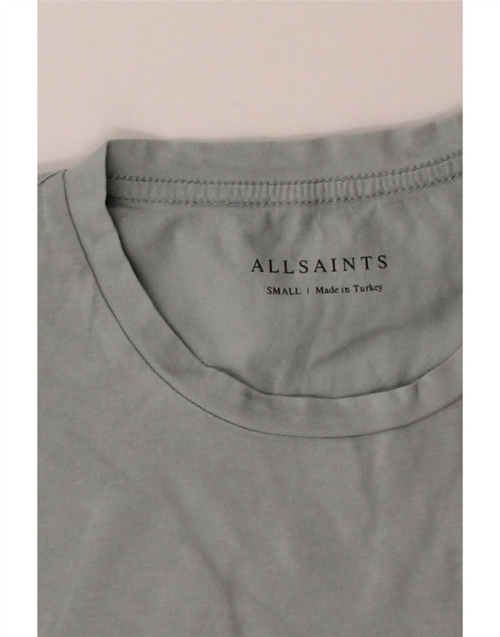 ALL SAINTS Mens T-Shirt Top Small Grey Cotton Vintage All Saints and Second-Hand All Saints from Messina Hembry 