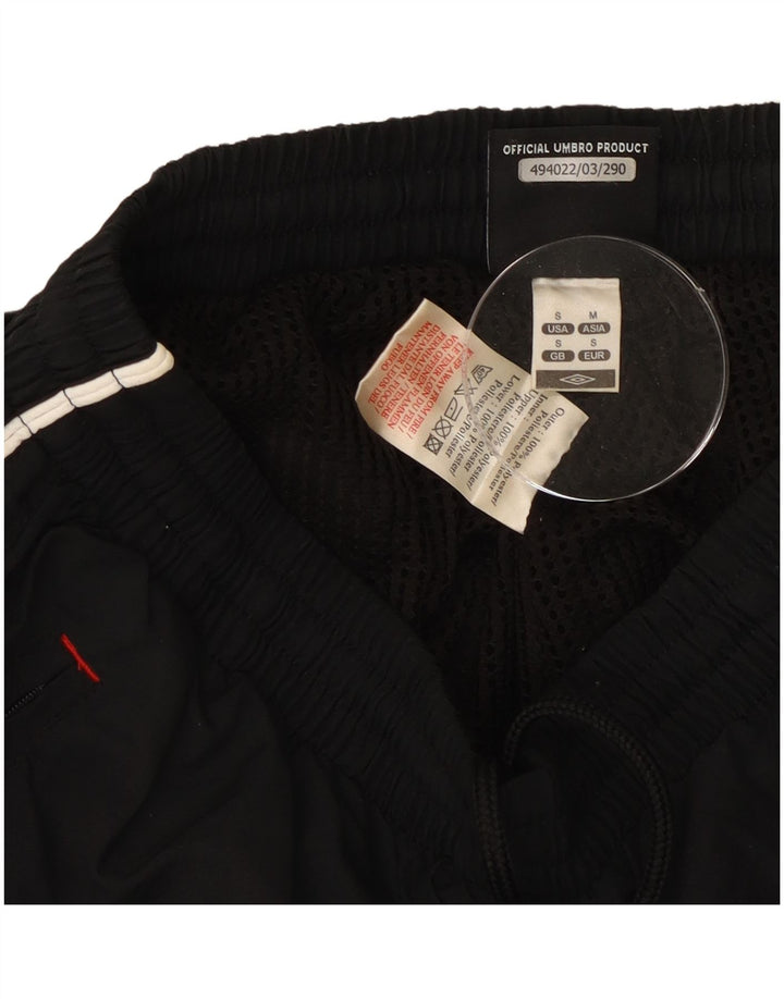 Pantaloni da tuta da uomo Umbro Joggers piccoli in poliestere nero