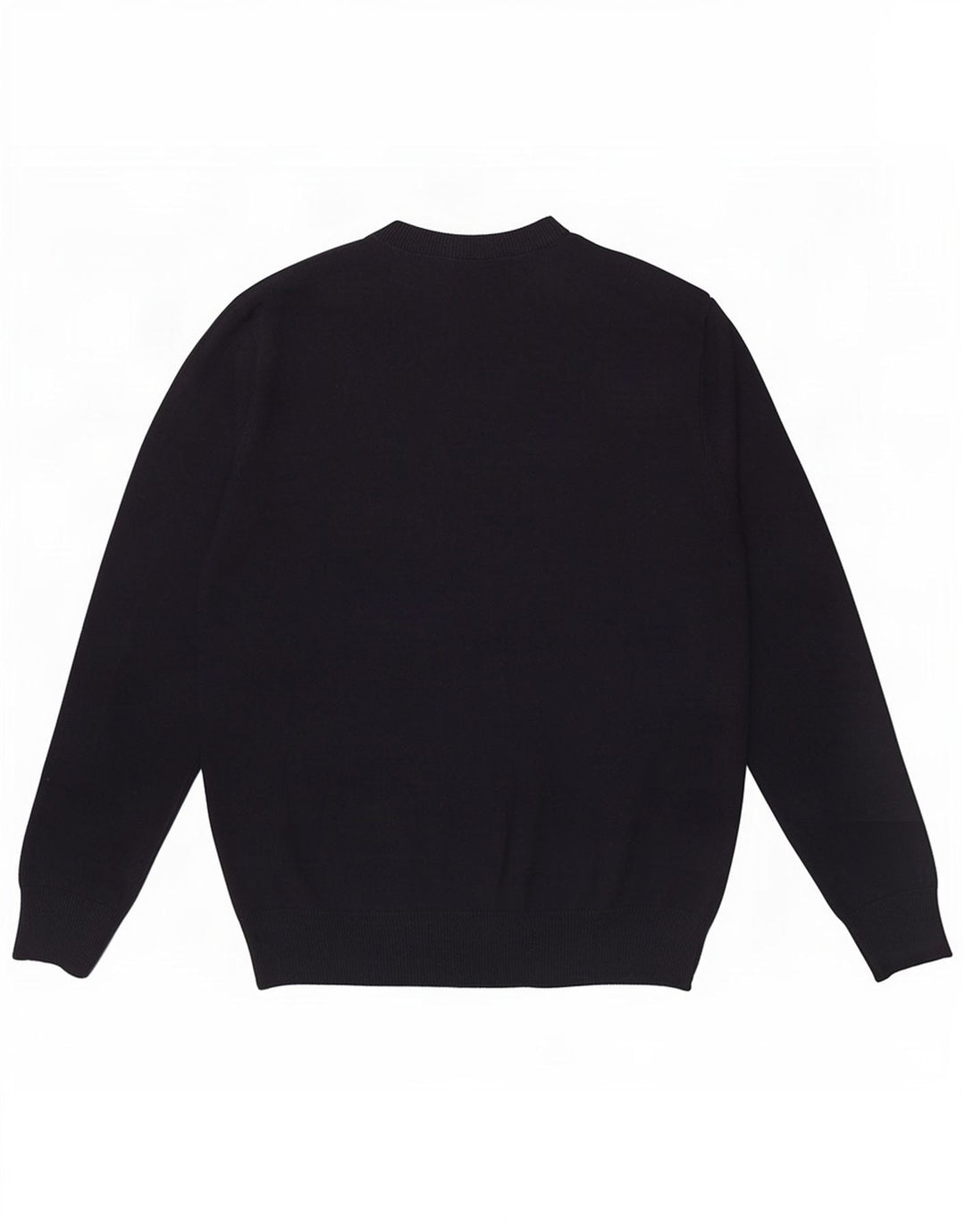Maglione maglione girocollo da uomo Pierre Cardin piccolo acrilico blu navy