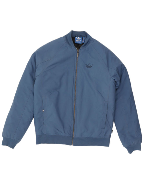 Giubbotto bomber da uomo Adidas UK 36 piccolo poliestere blu