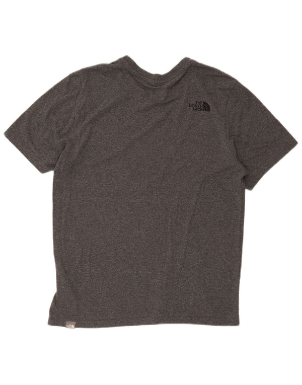T-shirt da uomo The North Face Top in cotone chiazzato grigio medio