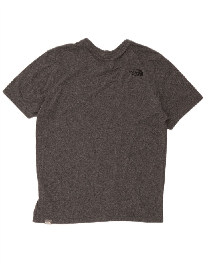 T-shirt da uomo The North Face Top in cotone chiazzato grigio medio