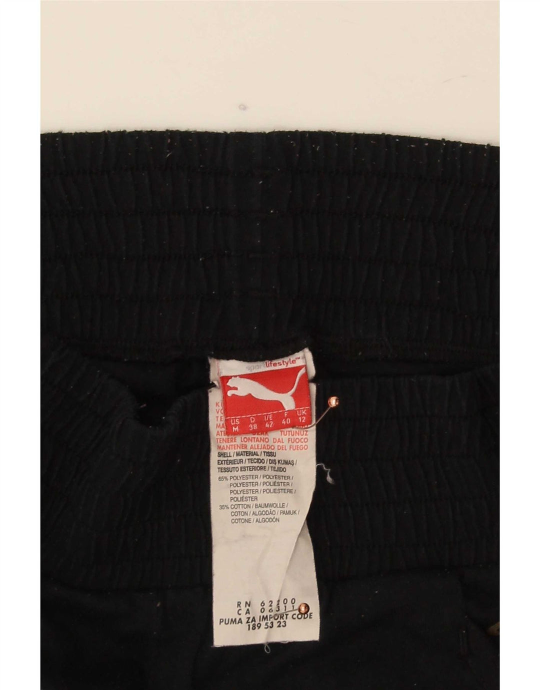 Pantaloni da tuta da donna Puma Capri Joggers UK 12 Medium Nero Poliestere