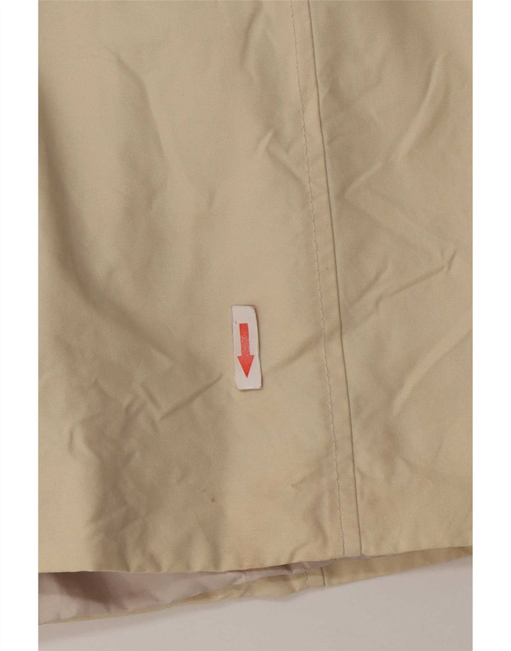 Impermeabile con cappuccio da donna Zara UK 12 Poliestere beige medio