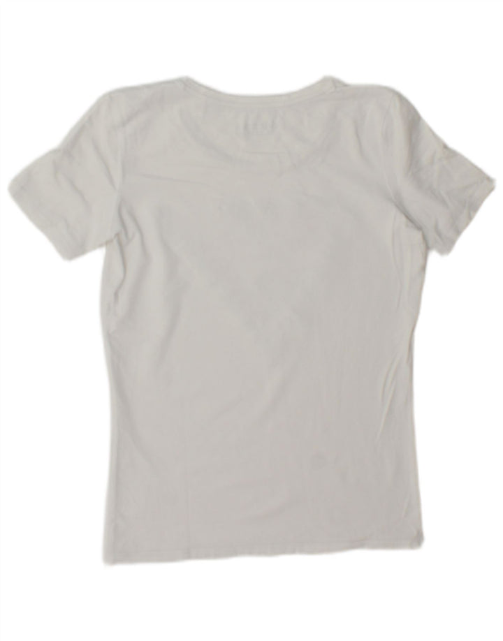T-shirt grafica da donna Guess Top UK 12 Medium White
