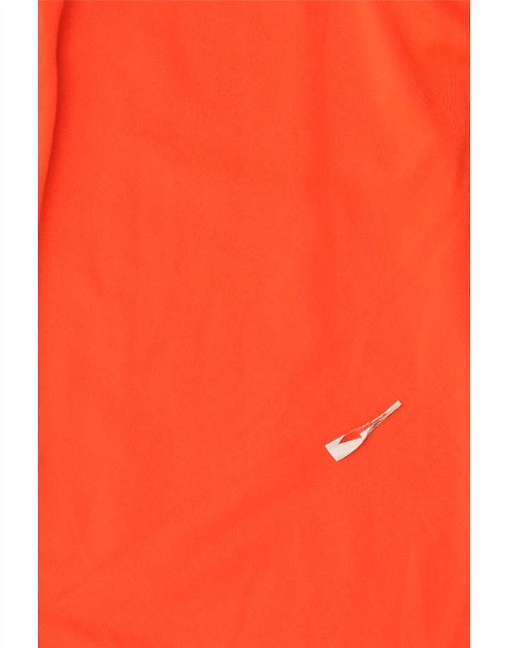 Pantaloncini sportivi da uomo Under Armour grandi in poliestere arancione