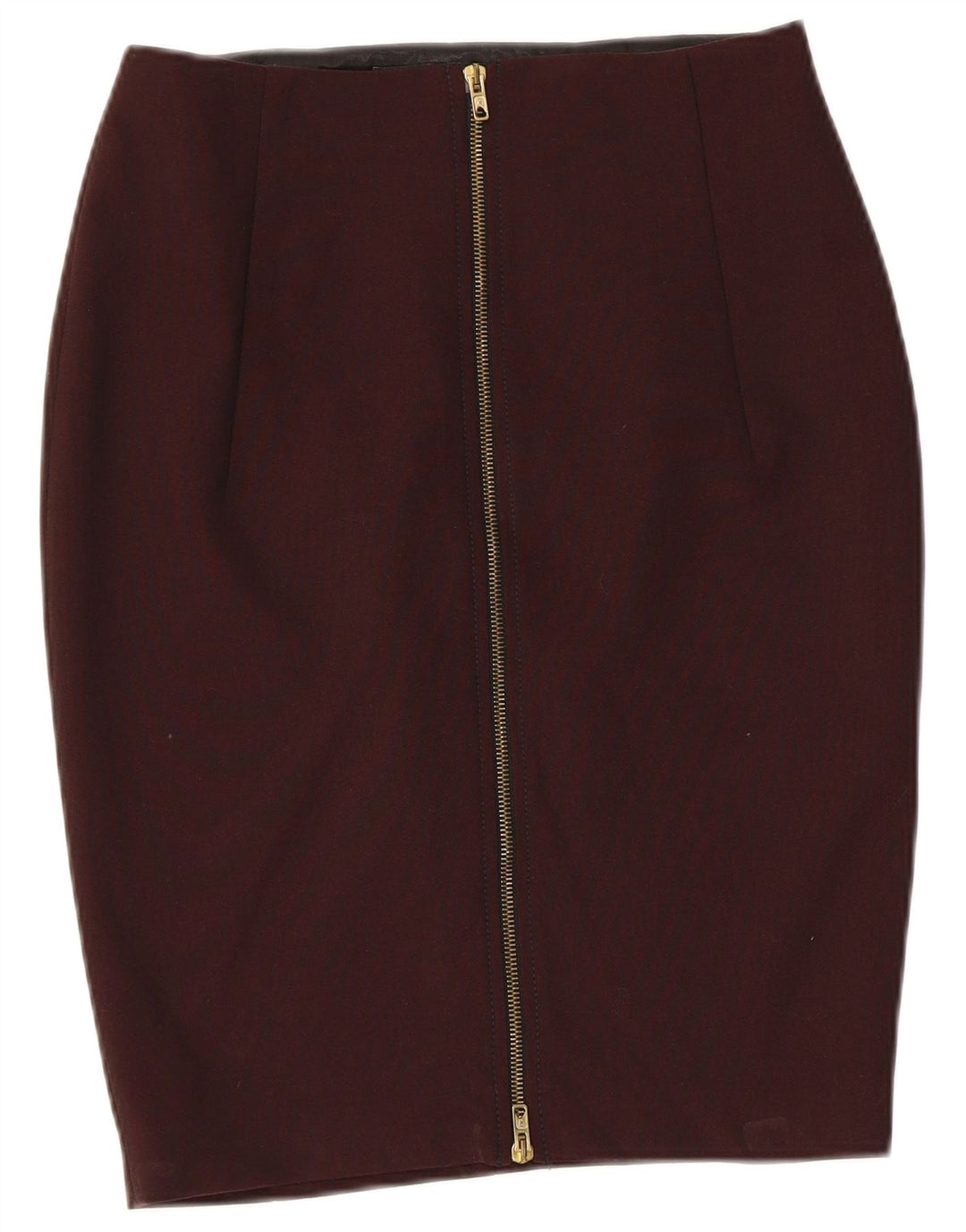 Gonna a tubino Zara da donna media W28 viscosa marrone