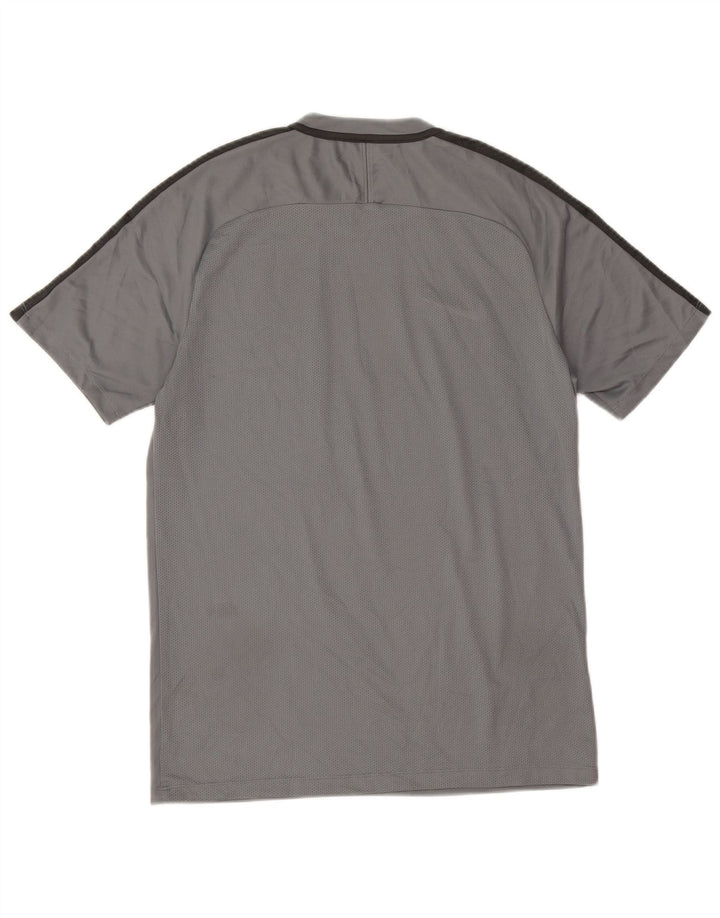 T-shirt Nike Dri Fit da uomo, colore grigio medio, color block