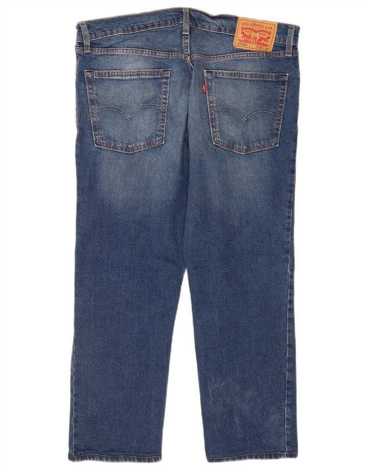Jeans corti da uomo Levi's W36 L24 cotone blu