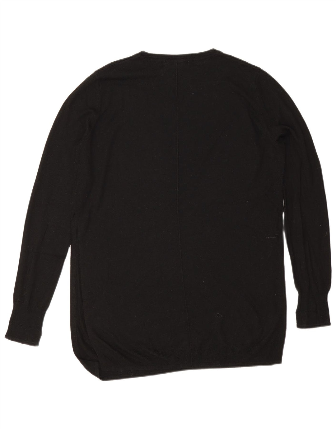 Maglione maglione oversize con scollo a barca da donna Zara UK 10 piccolo nero