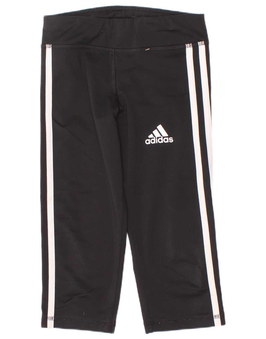 Leggings Adidas Bambina Aeroready Capri 7-8 anni Poliestere Nero