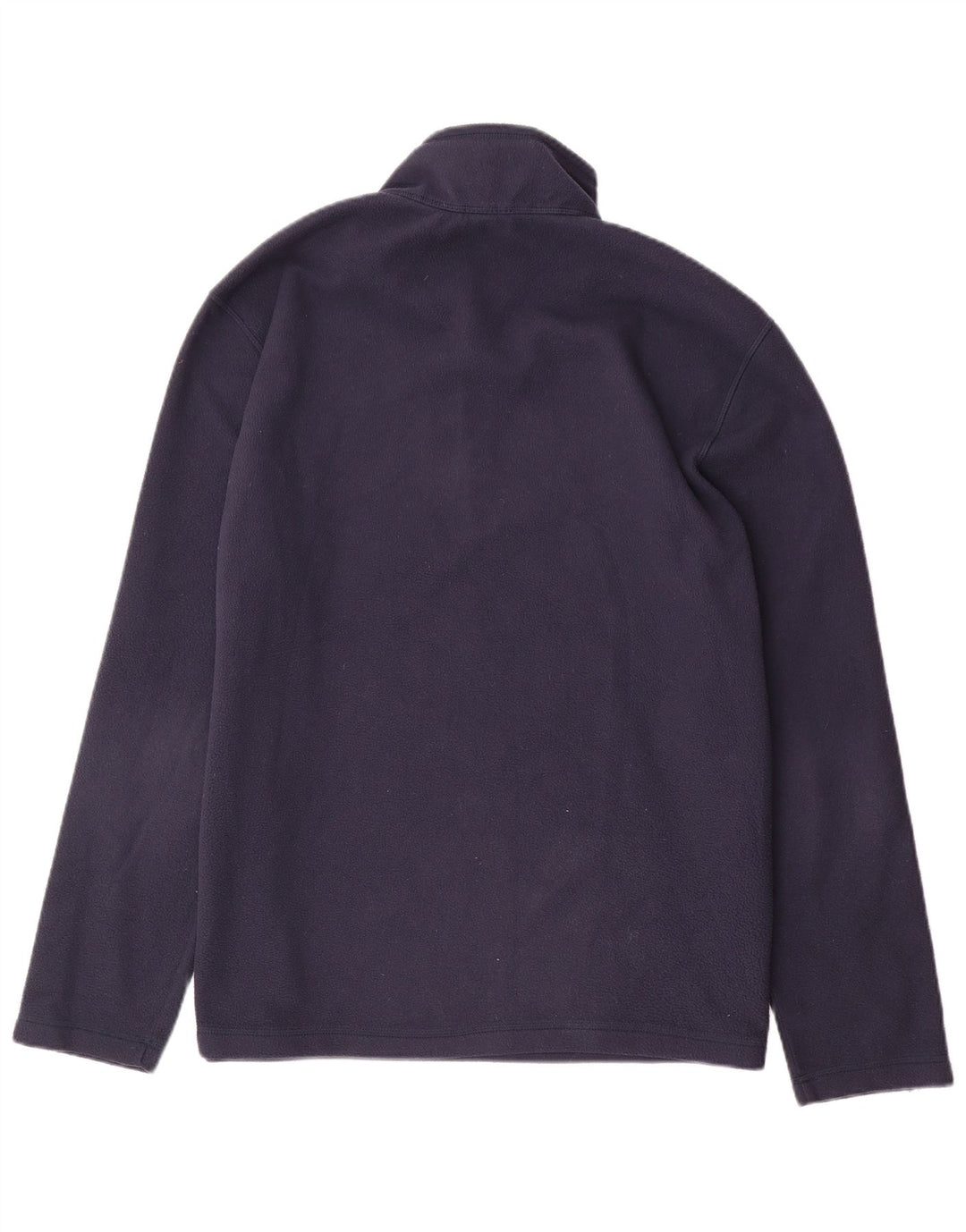 Maglione in pile da uomo The North Face con zip e collo XL in poliestere blu navy