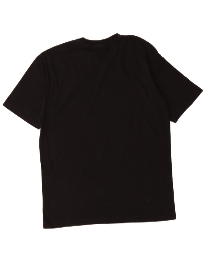 Maglietta Fila da uomo Top Small in cotone nero