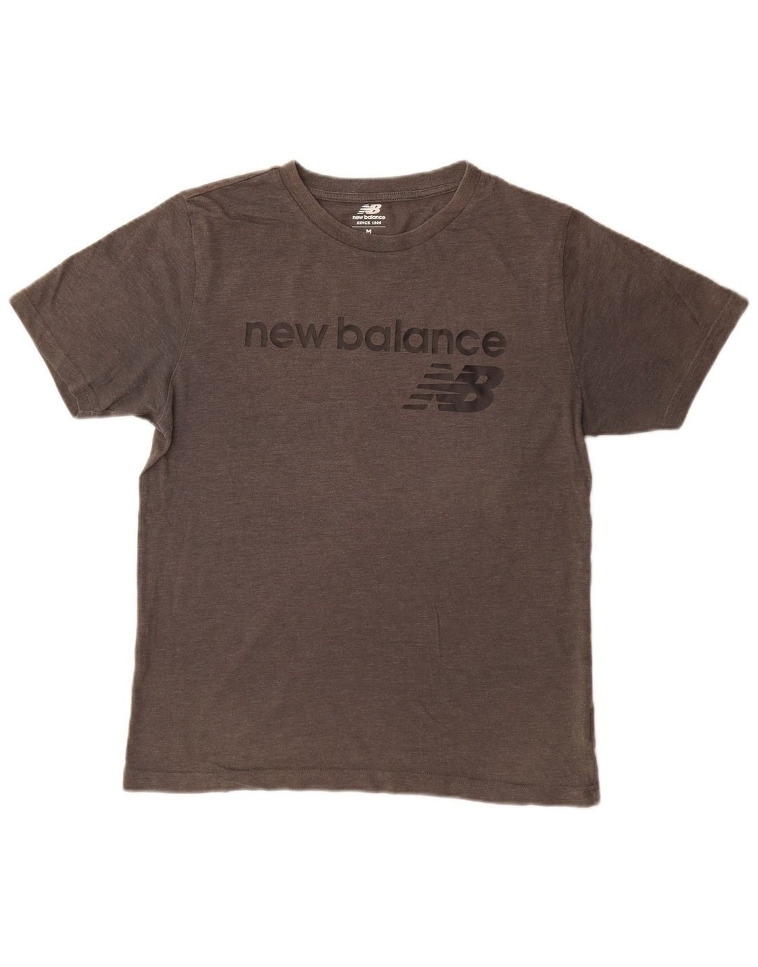 T-shirt grafica da uomo New Balance Top grigio medio