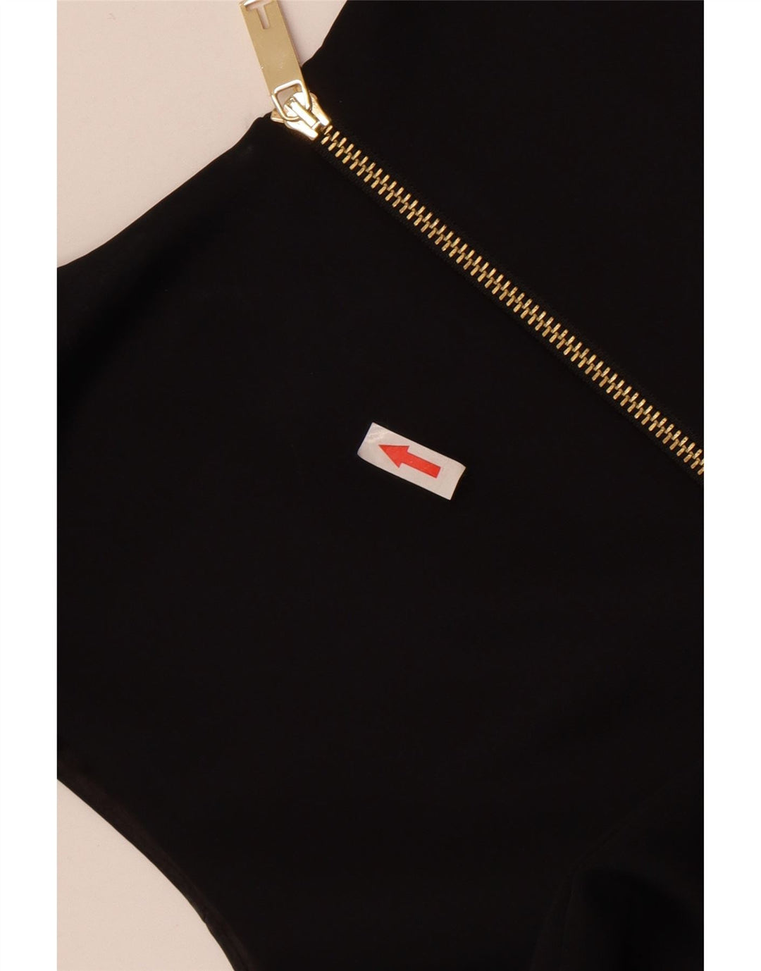 Abito aderente senza maniche da donna Ted Baker taglia 3 medio poliestere nero