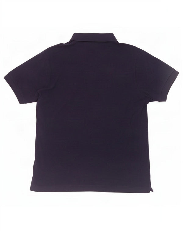 Polo da uomo Lacoste taglia 6 XL in cotone blu navy