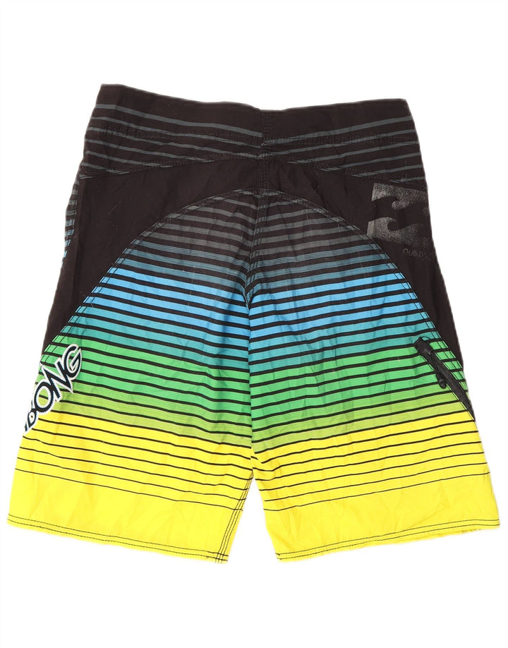 Pantaloncini da bagno grafici da bambino Billabong 13-14 anni a righe multicolori